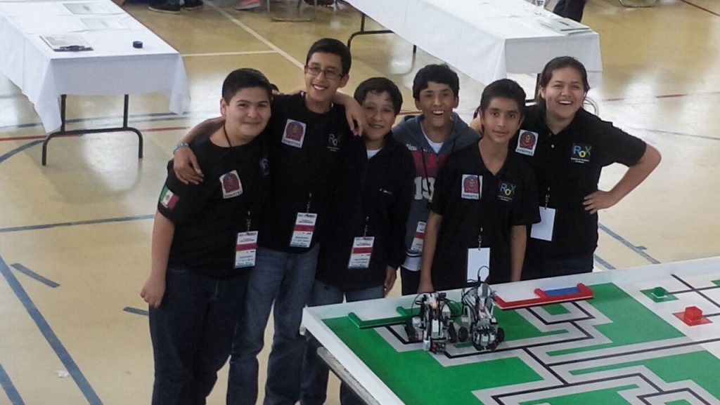 Galácticos en World Robot Olympiad 2016 Regional Estado de México